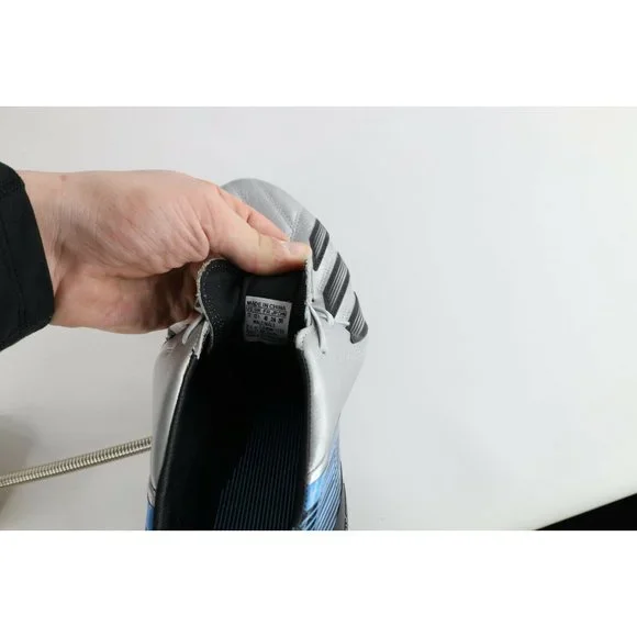 New w/o Box Adidas Adizero F50 TRX FG Leather Soccer Cleats Shoes Silver Mens 13 - Picture 9 of 9